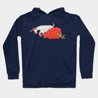 Christmas goat Hoodie